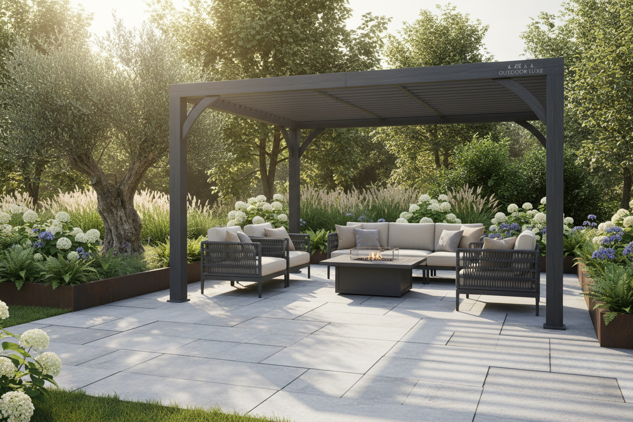 Slideshow Image 1 - Gazebo + Patio Furniture